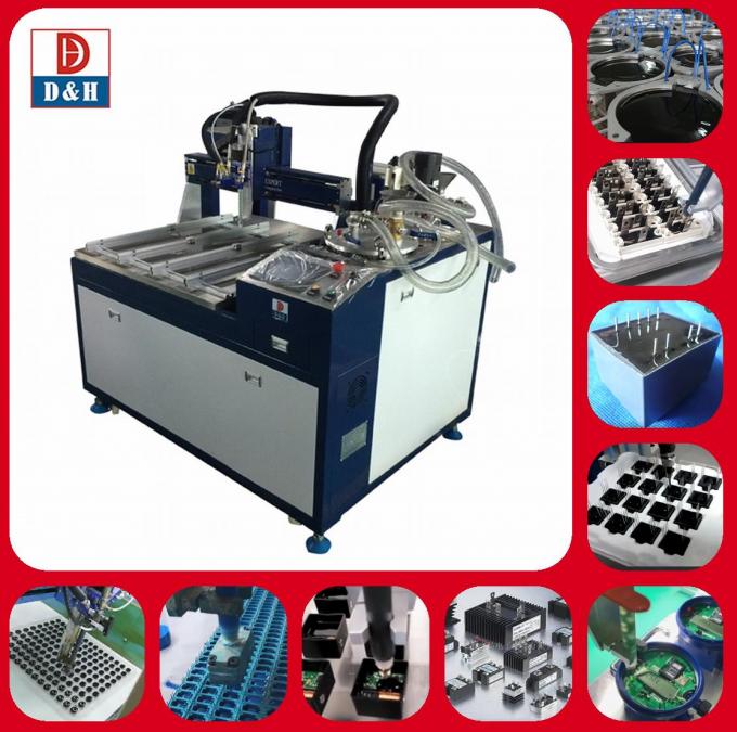 Two Component Dispensing Automatic 2 Component Potting Dispensing Dosing Glue Dispenser Casting ...