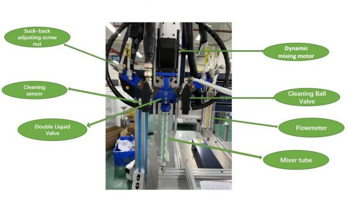 High Precision CCD Automatic Doming Visual Glue Dispenser Machine With ...
