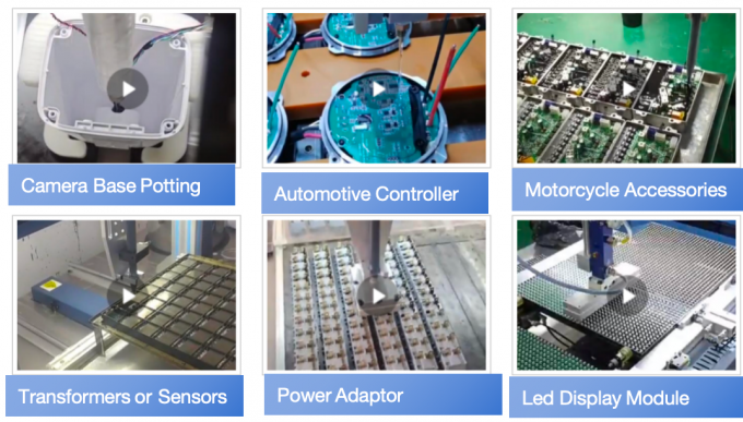 Automatic LED Driver Glue Dispenser Machine Simple Dosing Robot 2