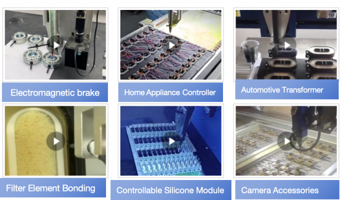 High Precision CCD Intelligent AB Component Automatic Visual Glue Dispensing Machine 2