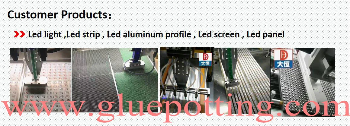 Robot Glue Dispensing System Compact Epoxy Resin Dispenser for Automative Parts 7