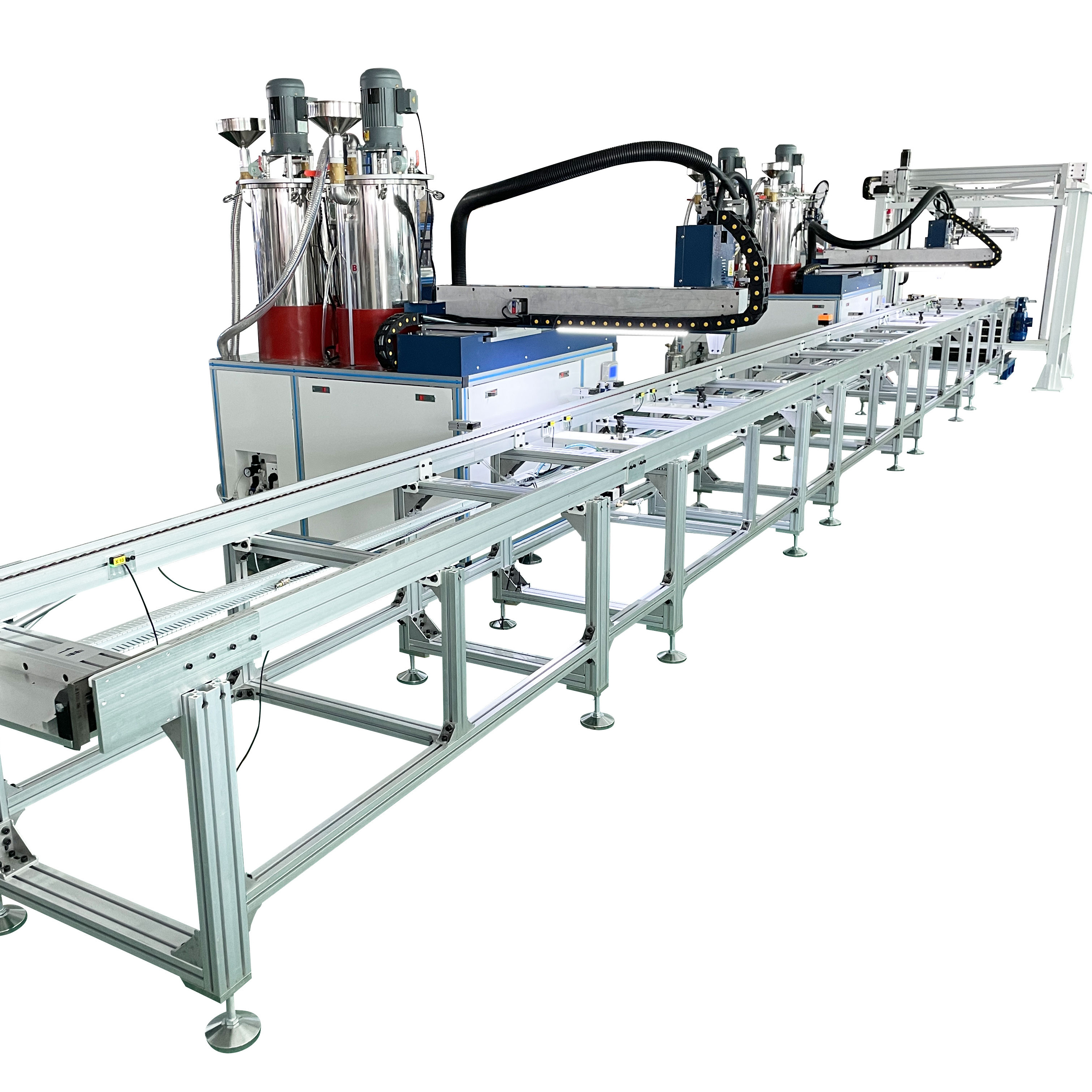 3 Axis Automatic Ab Glue Potting Machine Conveyor Robot Led Lamp PU ...