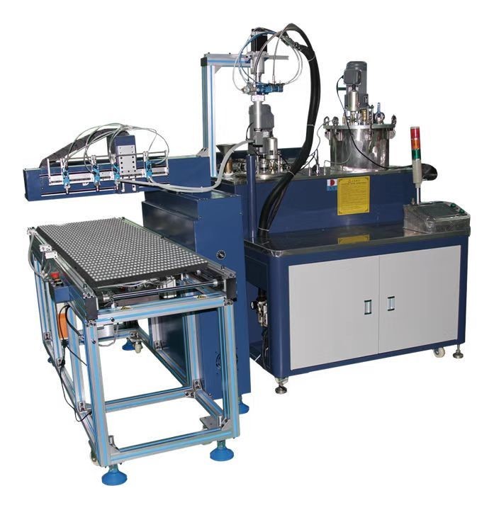 Precision Metering AB Component Pouring Machine for Silicone ...