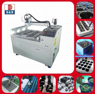Fully Automatic Resins Mixing Dispensing Machine Controlled by PLC Programming System