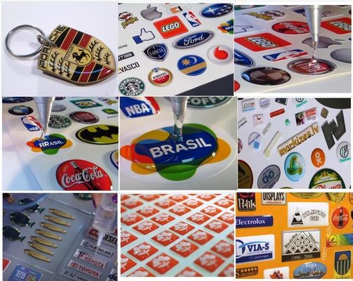 Tank B 10L Three Axis 3D Epoxy Dome Sticker Machine for Automatic PVC ...