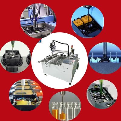 2 Part Mixing And Dispensing Machine Electronic Potting Machine High Performance Production Line